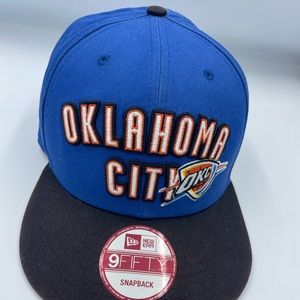 Used Oklahoma City Thunder SnapBack Hat Cap